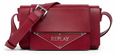 Image de REPLAY sac à épaule bandoulière Crossbody Bag Red rouge foncé