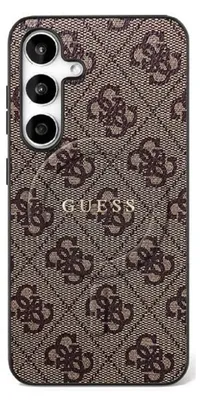 Obrázok produktu pre GUESS case for SAMSUNG S25 FE compatible with MagSafe GUHMS25FEG4GFRW (Ring Classic Logo) brown