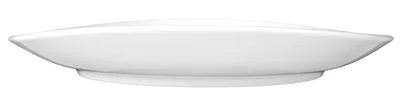 Produktbild von Speiseteller - Weiß - Porzellan - Ø 27 cm - oval