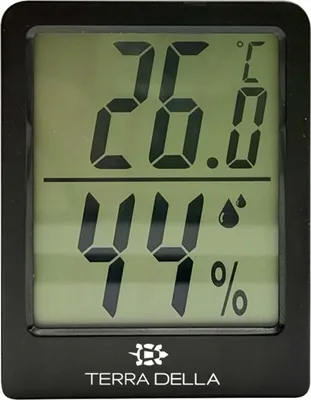 Produktbild von Terra Della Thermo-Hygrometer digital schwarz
