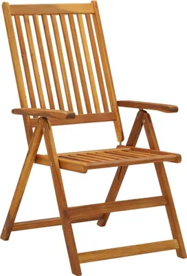 Immagine prodotto di Sedie da Giardino Pieghevoli 8 pz in Legno Massello di Acacia