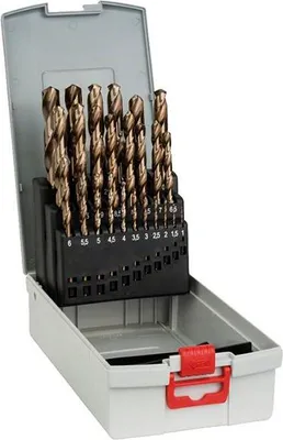 Produktbild von HSS-Co Metallbohrer Set, 1-13mm, 135°, 25-teilig, ProBox - BOSCH