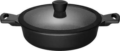 Productafbeelding van Sola Hapjespan / Sauteerpan met deksel Fair Cooking ø 28 cm - standaard anti-aanbaklaag