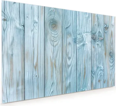 Produktbild von Küchenrückwand Spritzschutz Glas mit Motiv Holzbretterdekor 40 x 40 cm