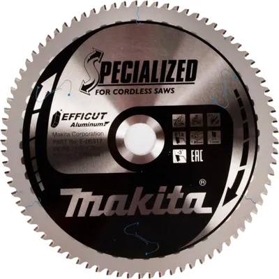Produktbild von Makita EFFICUT Sägeblätter für Metall 260 x 30 mm - 81 Zähne