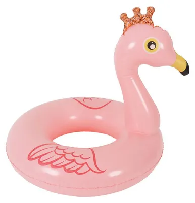 Produktbild von SUN CLUB Aufblasbarer Ring 55 cm Flamingo / Einhorn
