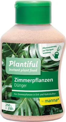 Produktbild von Zimmerpflanzendünger manna Plantiful 250 g für max. 250 L Gießwasser