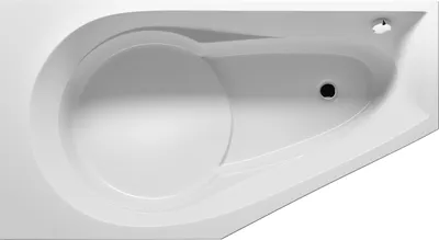 Produktbild von RIHO Yukon Eck-Badewanne, Einbau, 1-Sitzer, 160x90x48cm, 175 Liter, weiß, B008001005