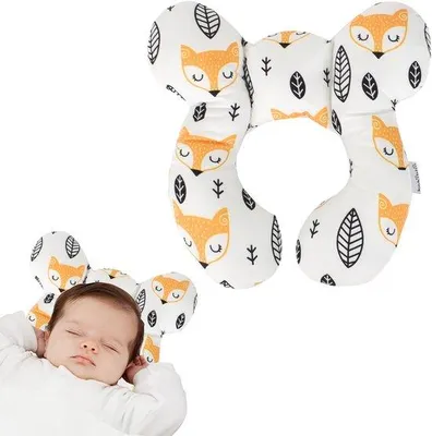 Produktbild von Reis-Neckkissen für Babys, für Kinderwagen, für Auto, Baby-Unterstützungskissen, für Babybetten, für Reise