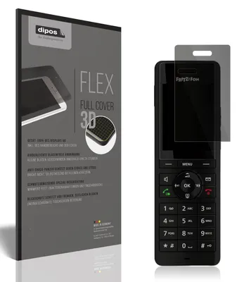Produktbild von Full Cover Privacy Blickschutzfolie für Fritz! Fon X6 Folie Anti-Shock