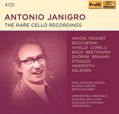 Obrázok produktu pre Various: Antonio Janigro - The Rare Cello Recordings