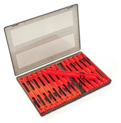 Immagine prodotto di PRESTON DOUBLE SLIDER WINDERS BOX con avvolgitore doppio da 10 x 18 cm