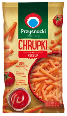 Obrázok produktu pre Chipsy s príchuťou kečupu 120 g