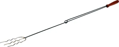 Immagine prodotto di Spiedo per falò, spiedo per barbecue con supporto 120 cm