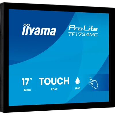 Obrázok produktu pre iiyama ProLite TF1734MC-B8X, 43,2 cm (17"), 1280 x 1024 px, SXGA, LCD, 5 ms, Čierna