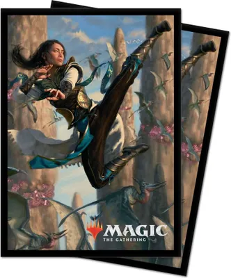 Produktbild von Ultra Pro - Deck Protector Standard Sleeves - Magic: Ikoria Lair of Behemots - Narset of the Ancient Way (100)