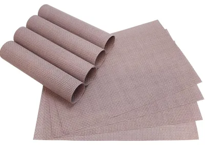 Produktbild von Tischset ELEGANCE rosa 8er Tischunterlage als Tischdeko
