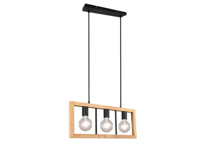 Zdjęcie produktu dla Żyrandol AGRA brązowy Trio 313800332