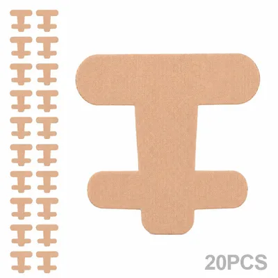 Produktbild von Hallux Valgus Tape für Zehen, 20 Stück, elastisch, hautfreundlich, einfach anzubringen, zur Linderung