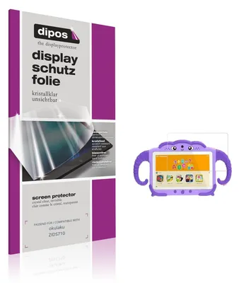 Produktbild von 2x Schutzfolie für okulaku ZIDS710 klar Displayschutzfolie Folie Display Schutz dipos