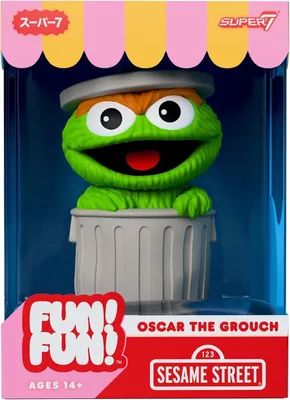 Obrázek produktu pro Sesamová ulice – Série figurek, sada 01 – Oscar, 18 cm