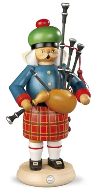 Produktbild von Schotte mit Dudelsack (27cm) Räuchermann von Müller Kleinkunst