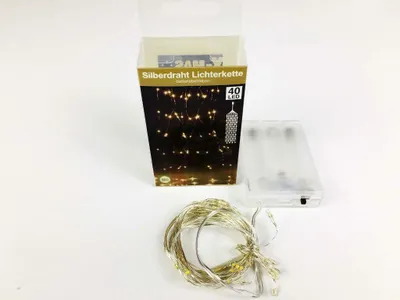 Produktbild von Lichterzweig innen 45 cm 40 warm-weiße LEDs Weihnachten Lichterschlauch Deko