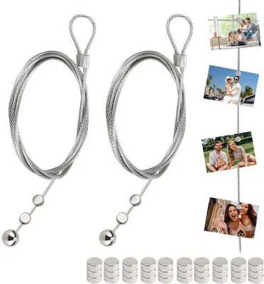 Obrázok produktu pre Fotolanka s 30 magnetmi, dĺžka 250 cm, hrúbka 1,5 mm