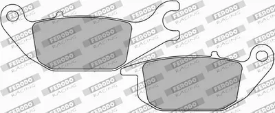 Produktbild von FERODO RACING Bremsbeläge Satz Bremsklötze für YAMAHA MOTORCYCLES TRICITY FDB2143EF