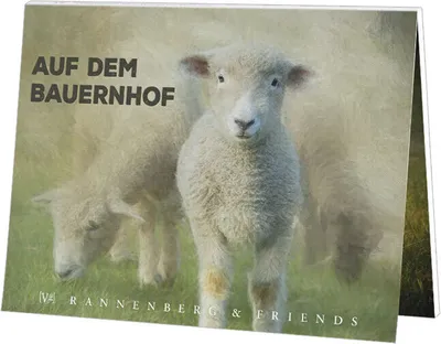Produktbild von Postkartenbuch Bauernhoftiere, Postkartenbücher Ansichtskarte Postkarte Tier Bauernhof