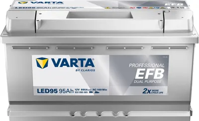 Produktbild von VARTA Professional Dual Purpose LED95 Versorgungsbatterie 12V 95Ah