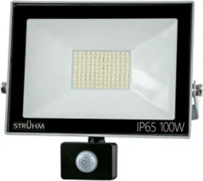 Obrázek produktu pro LED reflektor se senzorem pohybu KROMA 100W GREY 4500K 8000lm IP65 IDEUS 6089