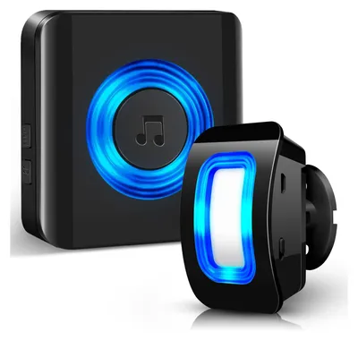 Immagine prodotto di Sensore di movimento per esterni, con campanello, campanello wireless, 58 suonerie