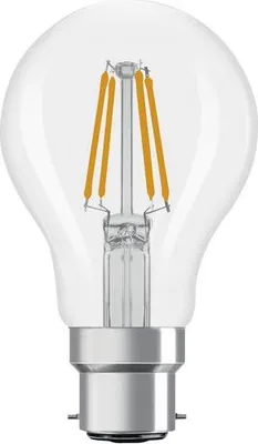 Image de Ampoule Led Filament B22 Clair éclairage Led Filament B22 Chaud Et économique - Ledvance  Gp