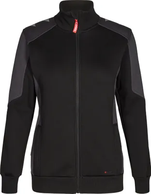 Produktbild von F. Engel Galaxy Damen Sweatcardigan, Schwarz/Anthrazit Grau, Gr. XS