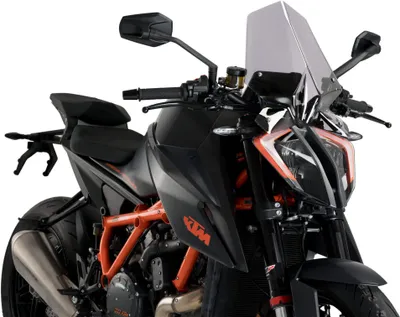 Obrázek produktu pro PUIG Naked touring screen smoked clear ABE schváleno pro Ktm
