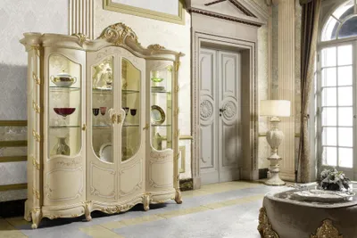 Immagine prodotto di Armadietto Vetrina Sala da pranzo Credenza Legno Armadi Mobili Soggiorno Credenza Vetro
