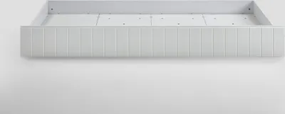 Produktbild von Bettkasten SWAY 165 x 21 x 62 cm Holzwerkstoff Nachbildung Weiß