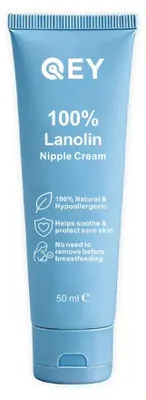 Productafbeelding van Qey 100% Lanolin Nipple Cream (50 ml)