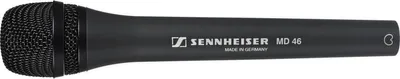 Obrázek produktu pro Sennheiser MD 46, 40 - 18000 Hz, jednosměrný, 350 Ohm, 49 x 49 x 250 mm, 360 g, 3-pin XLR-3