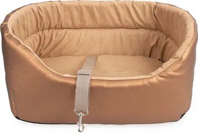 Produktbild von Hundesitz Autositze Autokörbchen Hundeautositz Autositz für Hunde Hundetasche Gold S