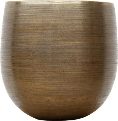 Immagine prodotto di Vaso da fiori Rowen Gold D60xH62cm - Vaso da fiori di grandi dimensioni con
