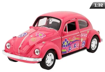 Produktbild von Modell 1:34 Volkswagen The Beetle rosa