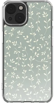 Obrázok produktu pre imoshion Design puzdro pre Apple iPhone 14 - Smoke Green Flowers