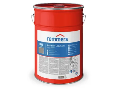 Produktbild von Remmers Aqua HK-Lasur 3in1 Grey Protect graphitgrau (FT-25416) 20 l, Holzlasur