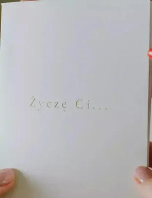 Obrázek produktu pro Książeczka "Życzę Ci..."