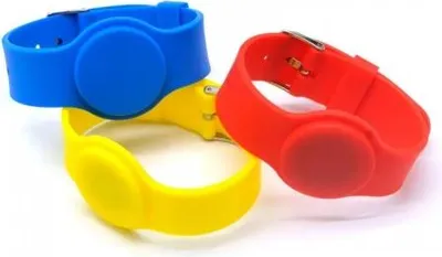 Obrázek produktu pro RFID Čip - náramek | Sebury EM 13,56MHz, červený
