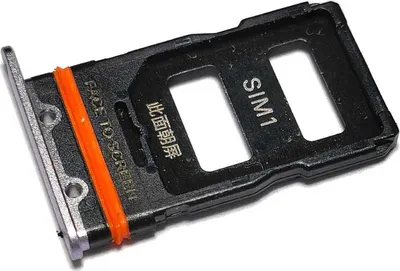 Produktbild von Simkartenhalter passend für Xiaomi 12 (2201123G), Dual-Nano-SIM, Originalersatz, Violett