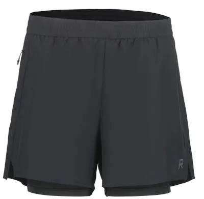 Image de Rukka Makela Short 2 en 1 pour femme, noir, taille 40