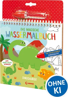 Produktbild von Das magische Wassermalbuch - Dinosaurier